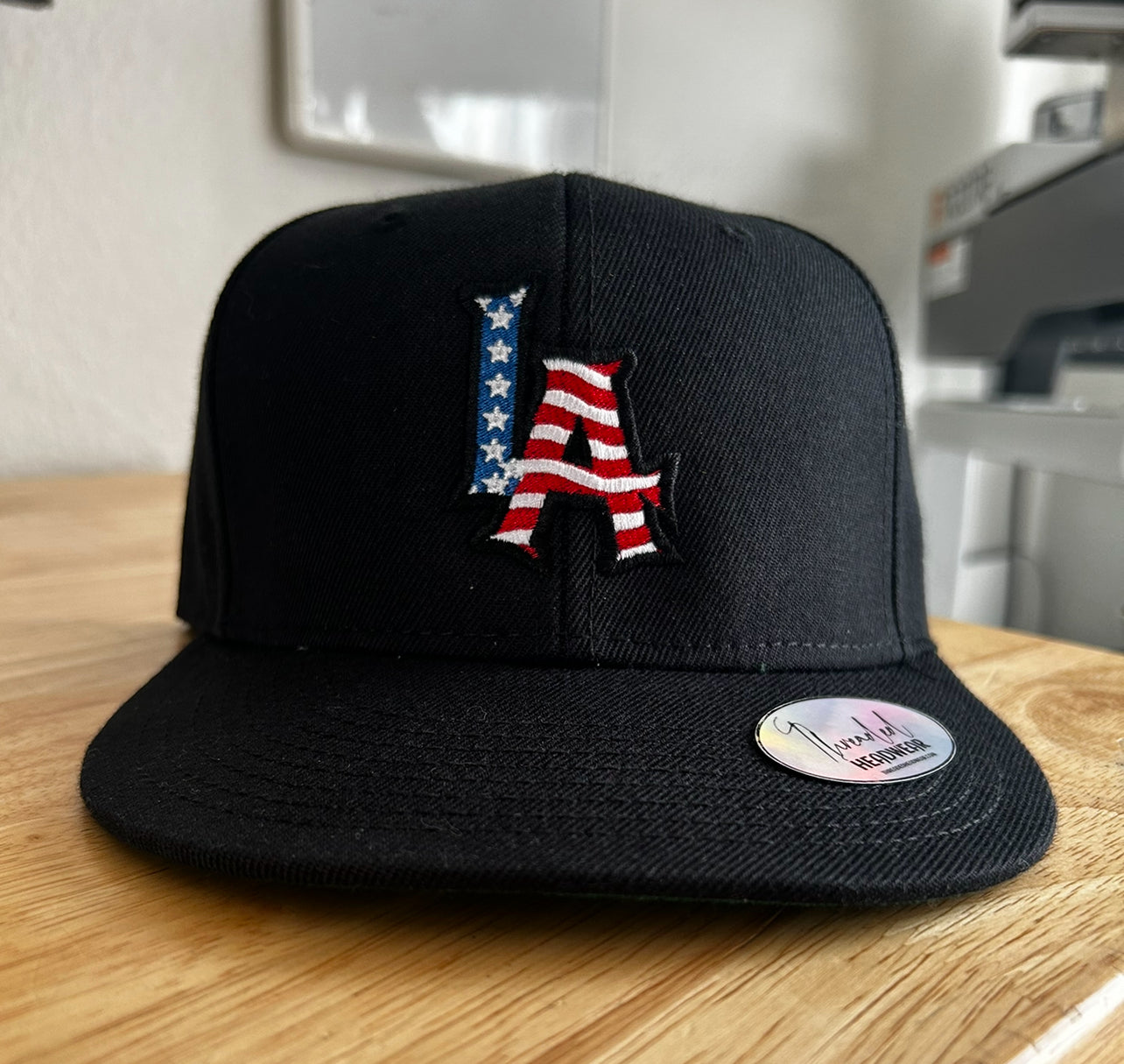 L.A Flag Hat (BLACK)