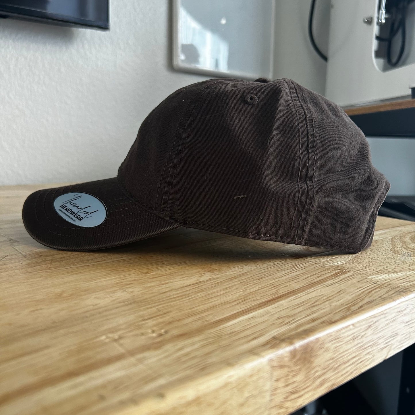 Blank Dad Hat (Brown)
