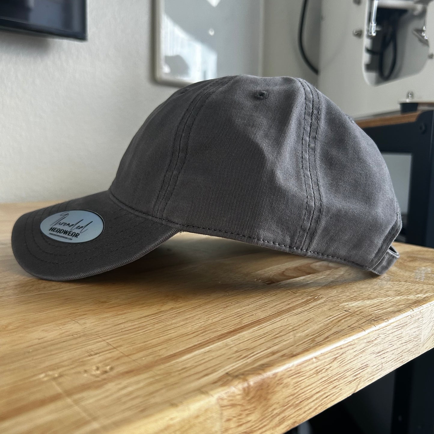 Blank Dad Hat (Charcoal)