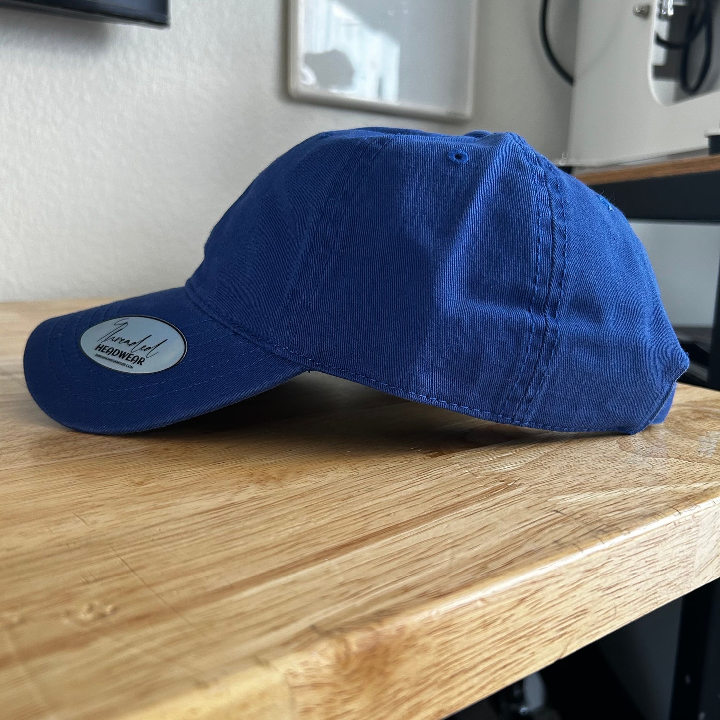 Blank Dad Hat (Royal Blue)