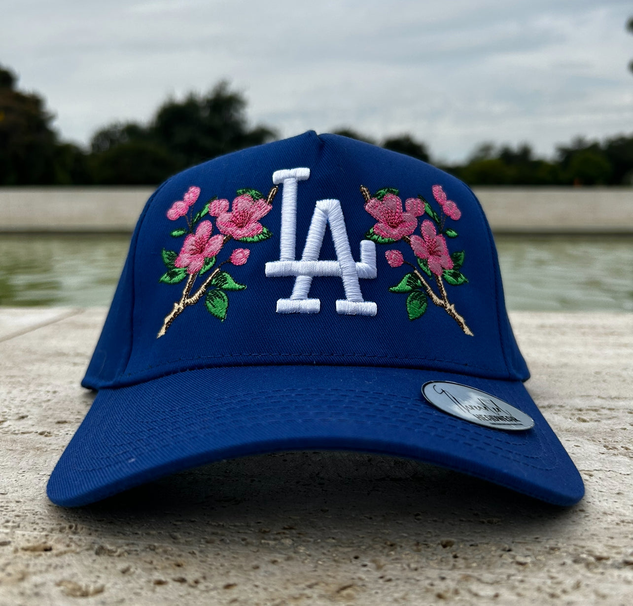 LA "Cherry Blossom" OG Snapback (Blue)