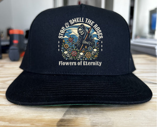 Stop and smell the roses hat