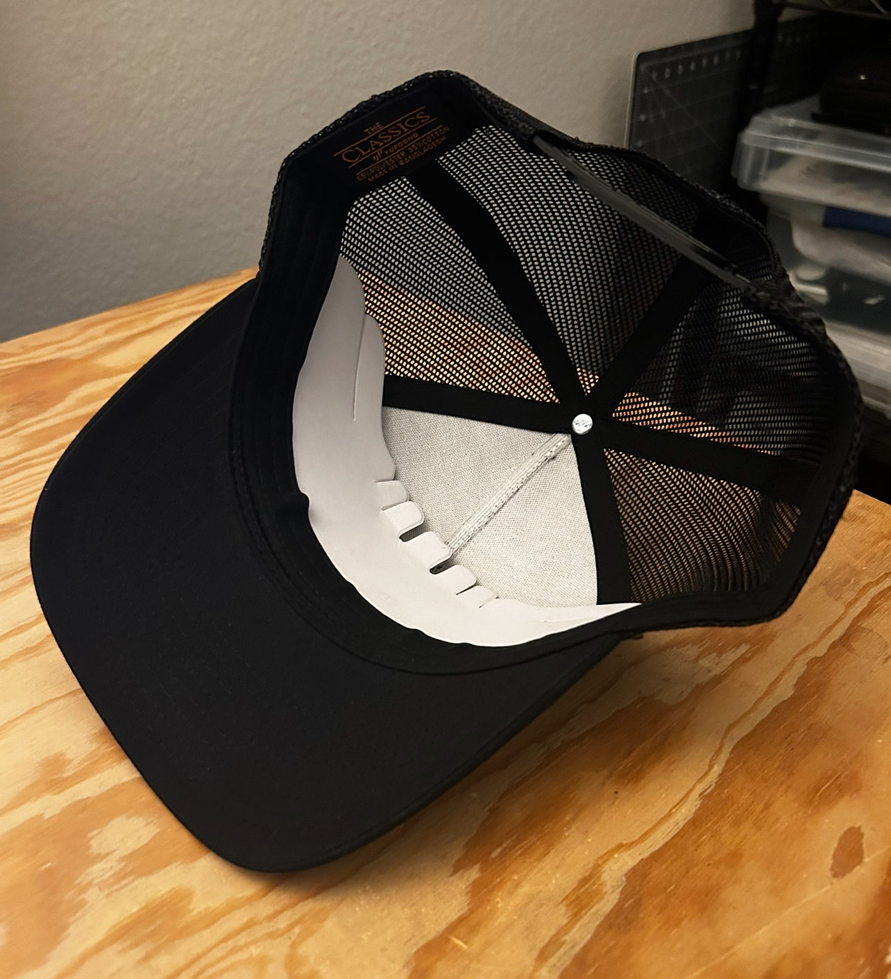 LA "Cherry blossom" Trucker Snapback (Black)