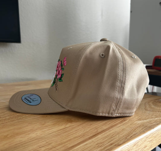 LA "Cherry Blossom" OG Snapback (Tan)