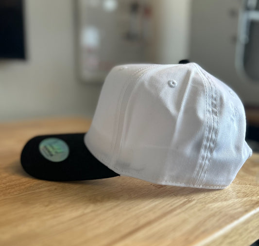 L.A Flag Hat (Black/White)