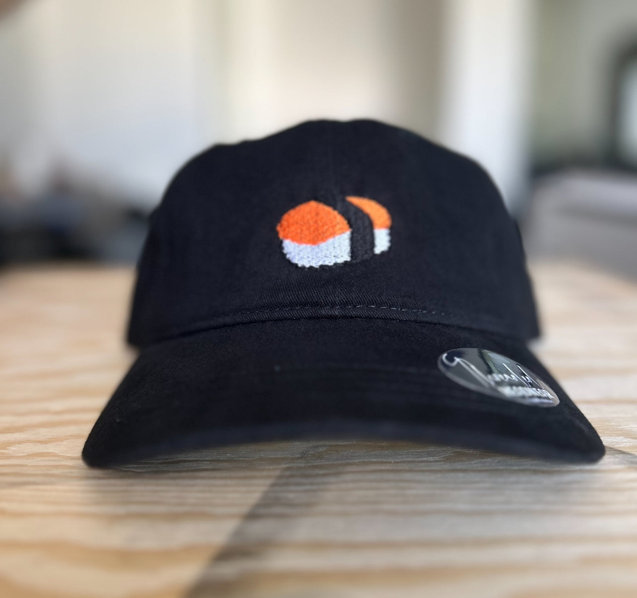 Spam Musubi Dad Hat (Black)