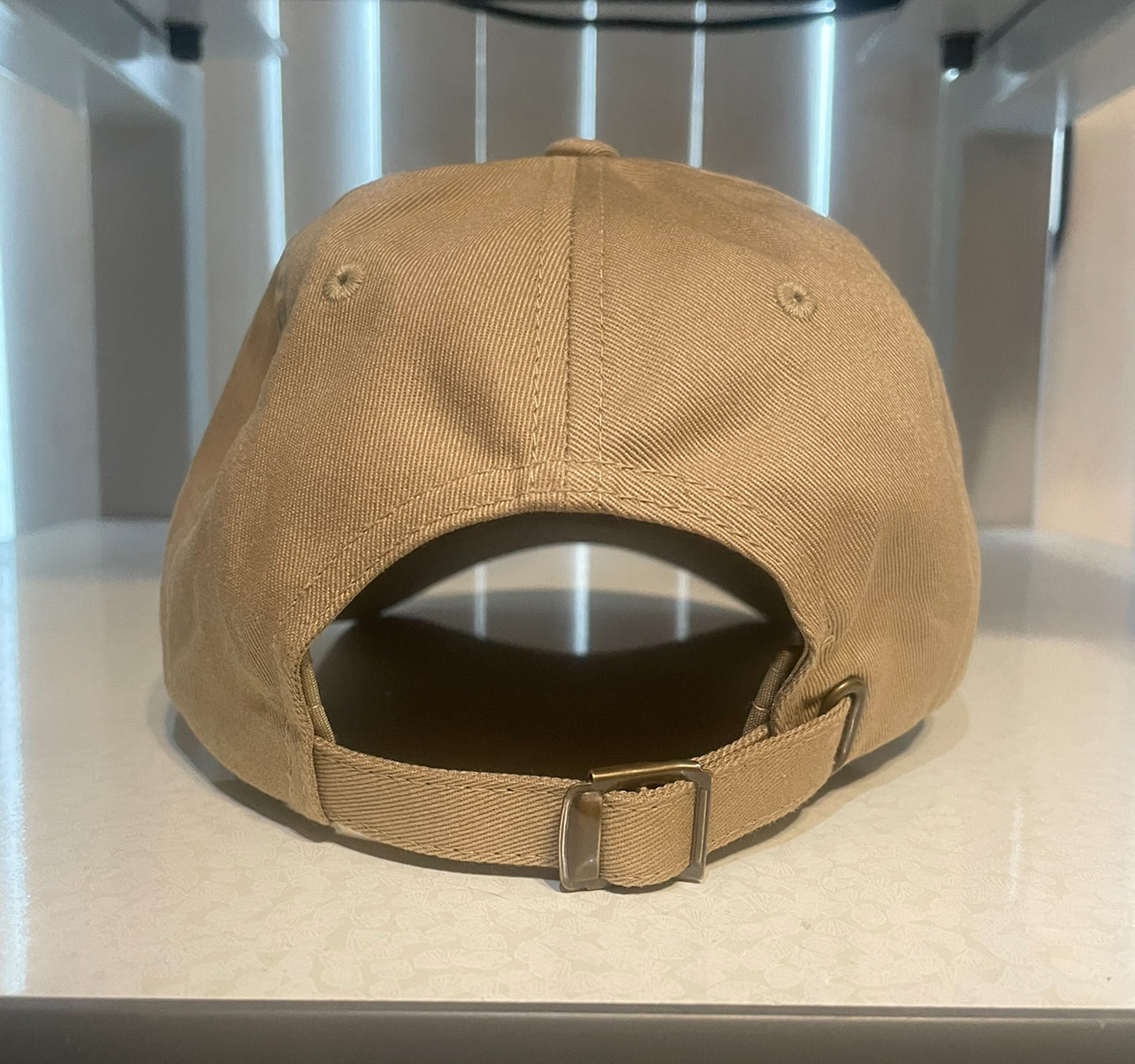 Hotdog Dad Hat (Tan/Black)