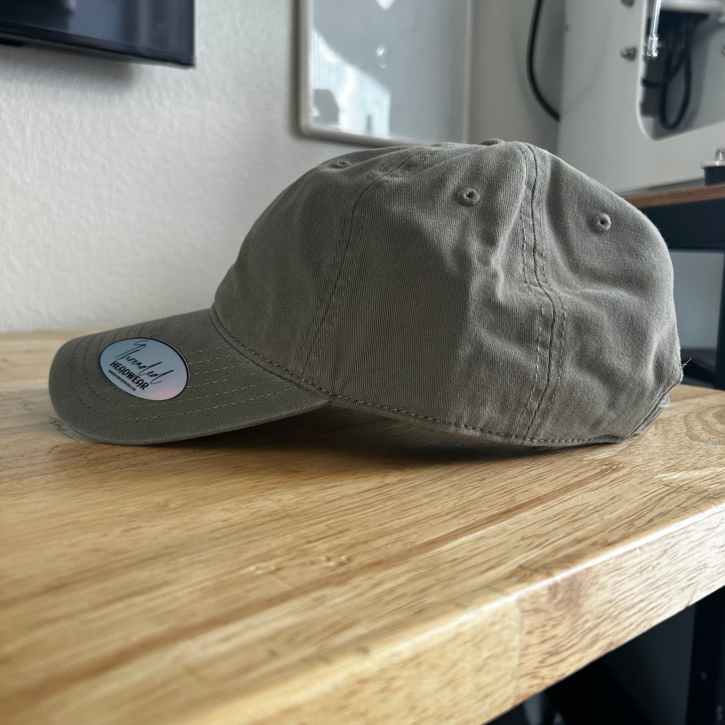 Blank Dad Hat (Olive)