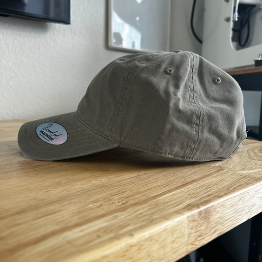 Blank Dad Hat (Olive)