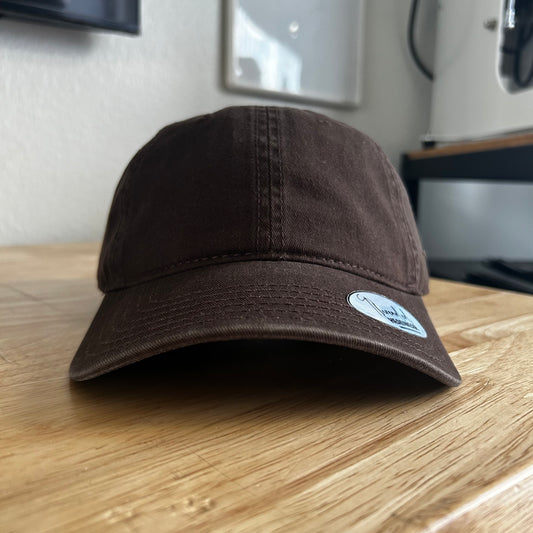 Blank Dad Hat (Brown)