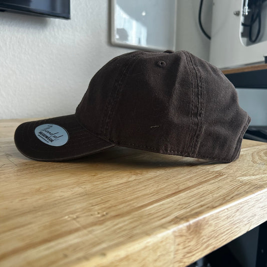 Blank Dad Hat (Brown)