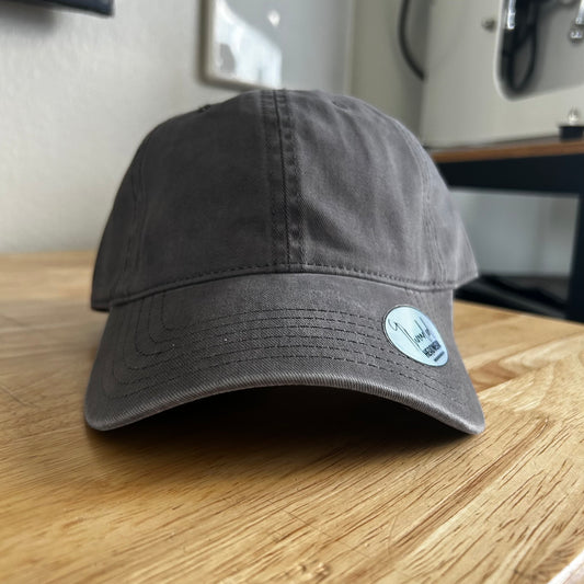 Blank Dad Hat (Charcoal)