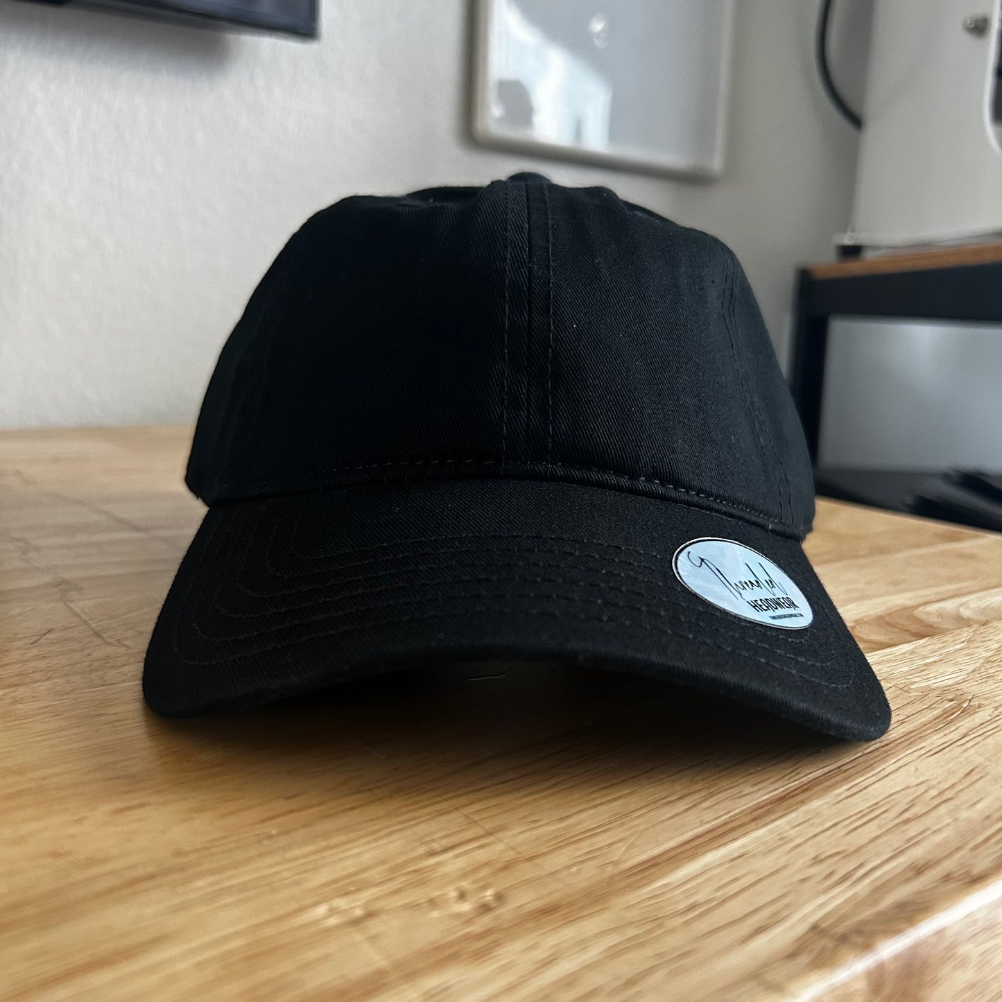 Blank Dad Hat (Black)