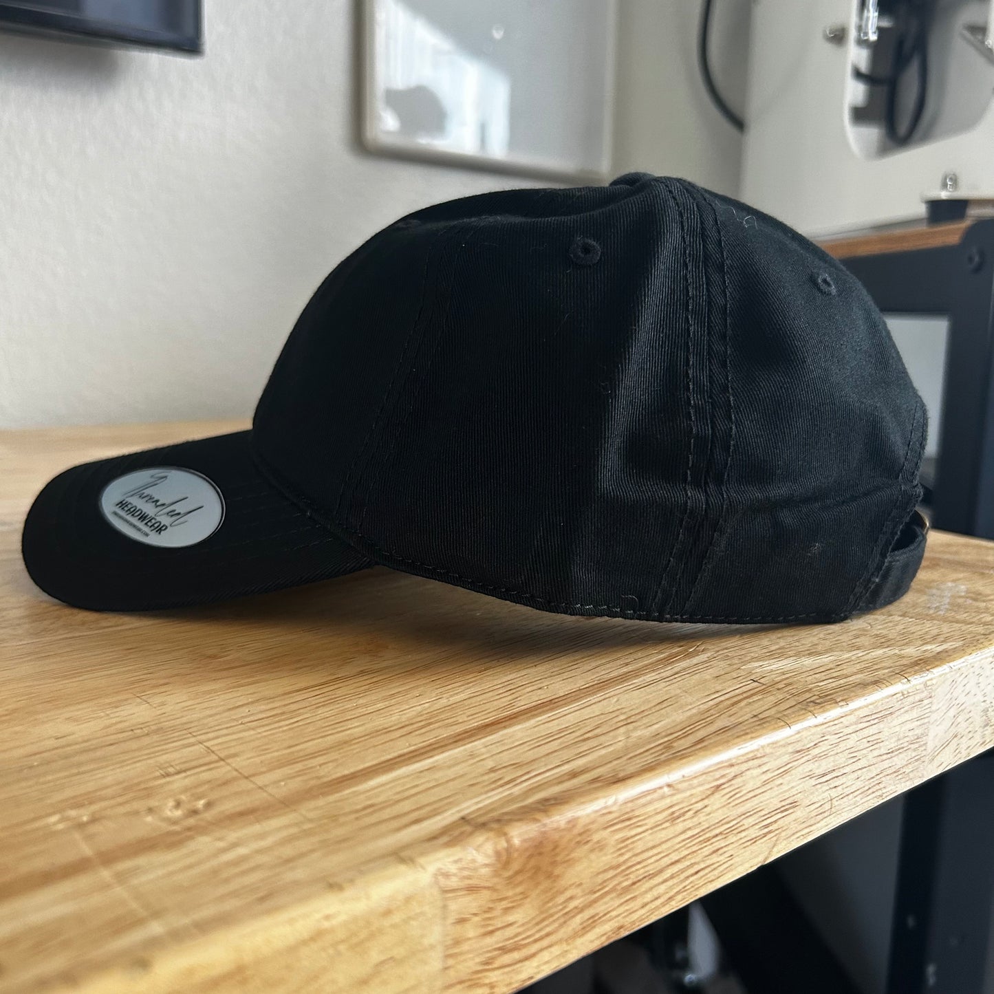Blank Dad Hat (Black)