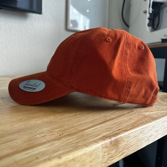 Blank Dad Hat (Tx Orange)