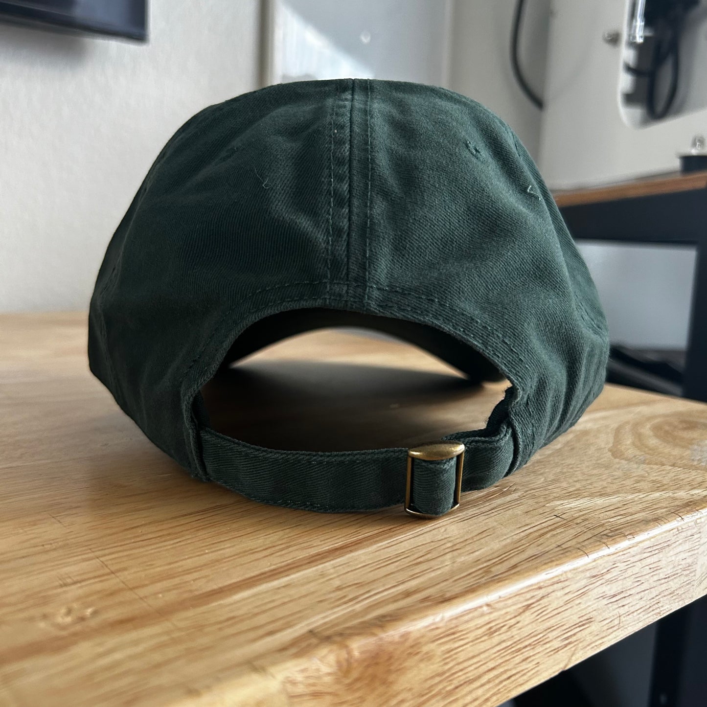 Blank Dad Hat (Dark Green)