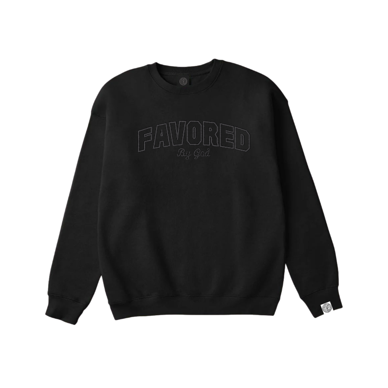 Favored Embroidered Crewneck
